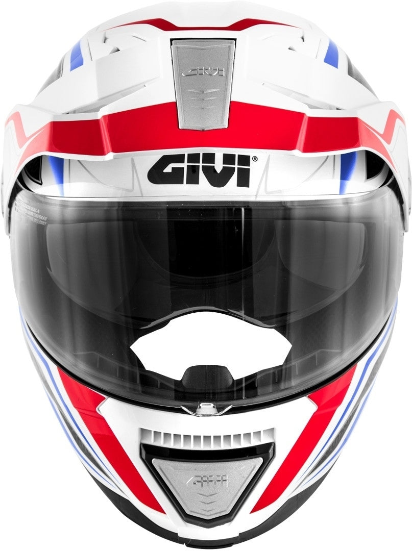 GIVI CASCO MOD X33/CANYON C/PL.D/LAYERS BLANCO/ROJO