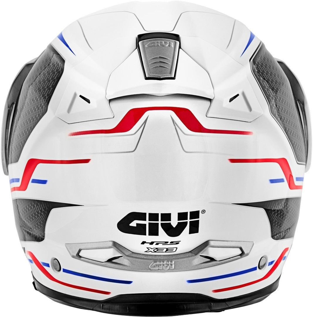 GIVI CASCO MOD X33/CANYON C/PL.D/LAYERS BLANCO/ROJO