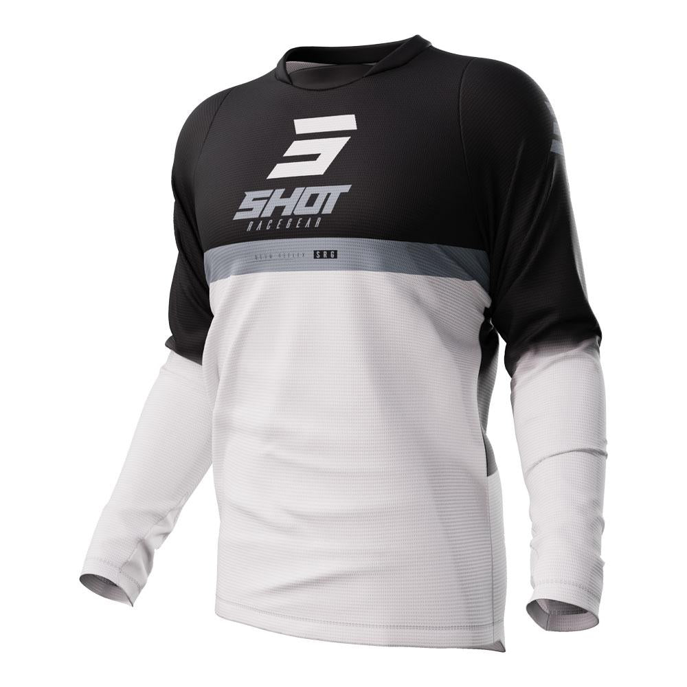 SHOT DRAW PRIVATE MOTOCROSS ROTES T-SHIRT