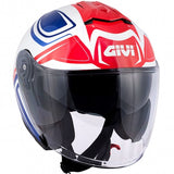 GIVI - CAPACETE JET X22 PLANETD HYPER BRANCO AZUL