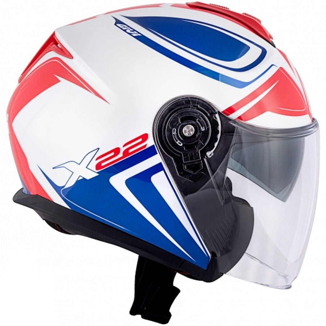 GIVI - CASCO JET X22 PLANETD HYPER BLANCO AZUL