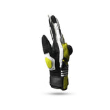 R-TECH - Guante Piel Rocco Racing Negro/Amarillo Fluor