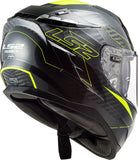 LS2 FF327 CHALLENGER CT2 FOLD GLOSS H-V YELLOW - SECURTEX MOTOR S.L (t/a MaximoMoto)