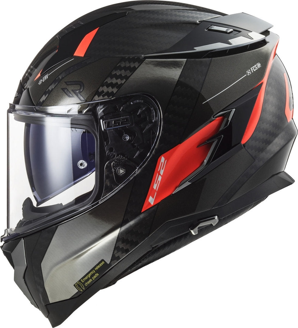 LS2 FF327 CHALLENGER CT2 ALLOY CHROME ORANGE - SECURTEX MOTOR S.L (t/a MaximoMoto)