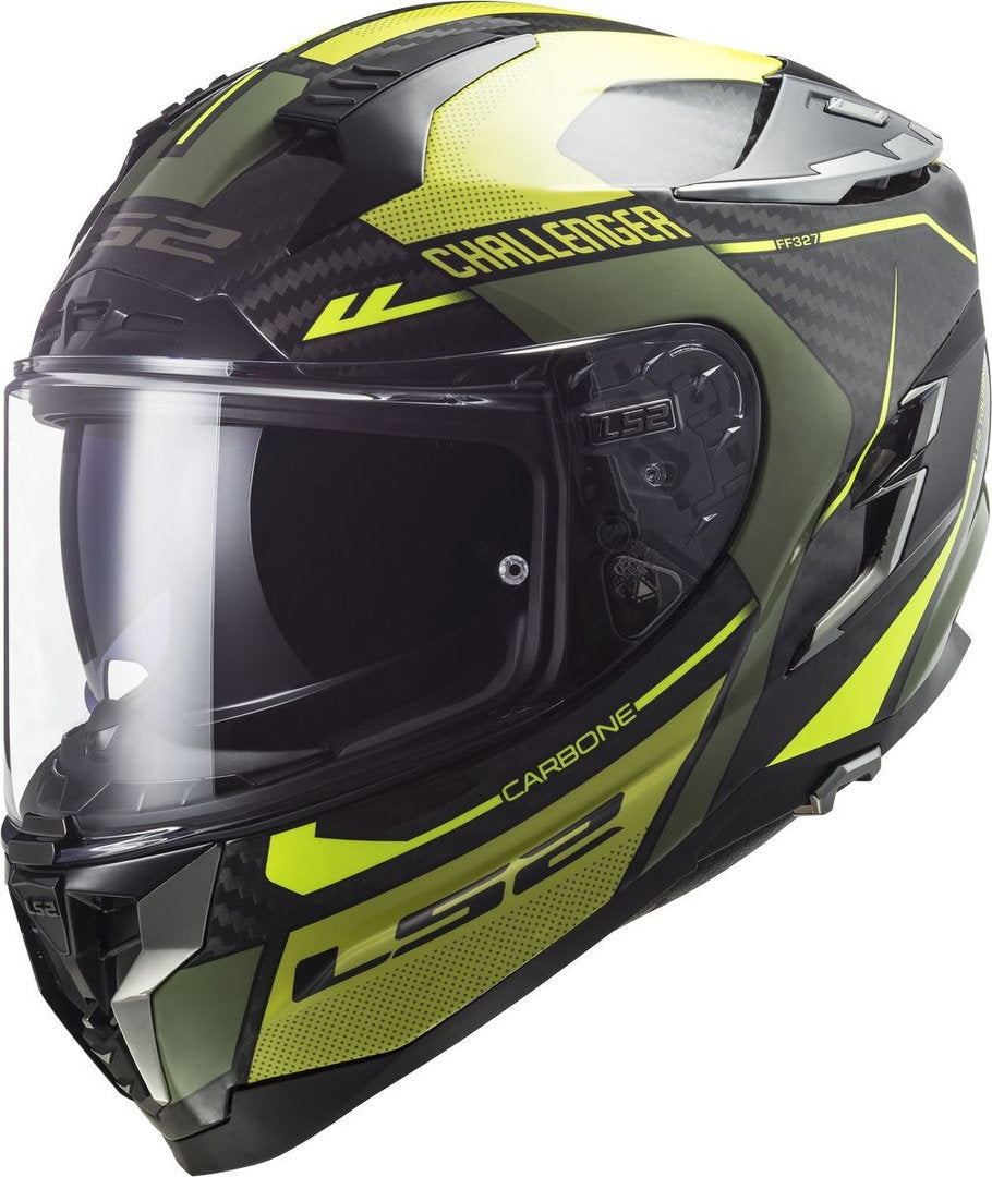LS2 FF327 CHALLENGER CT2 THORN MILITARY GREEN - SECURTEX MOTOR S.L (t/a MaximoMoto)