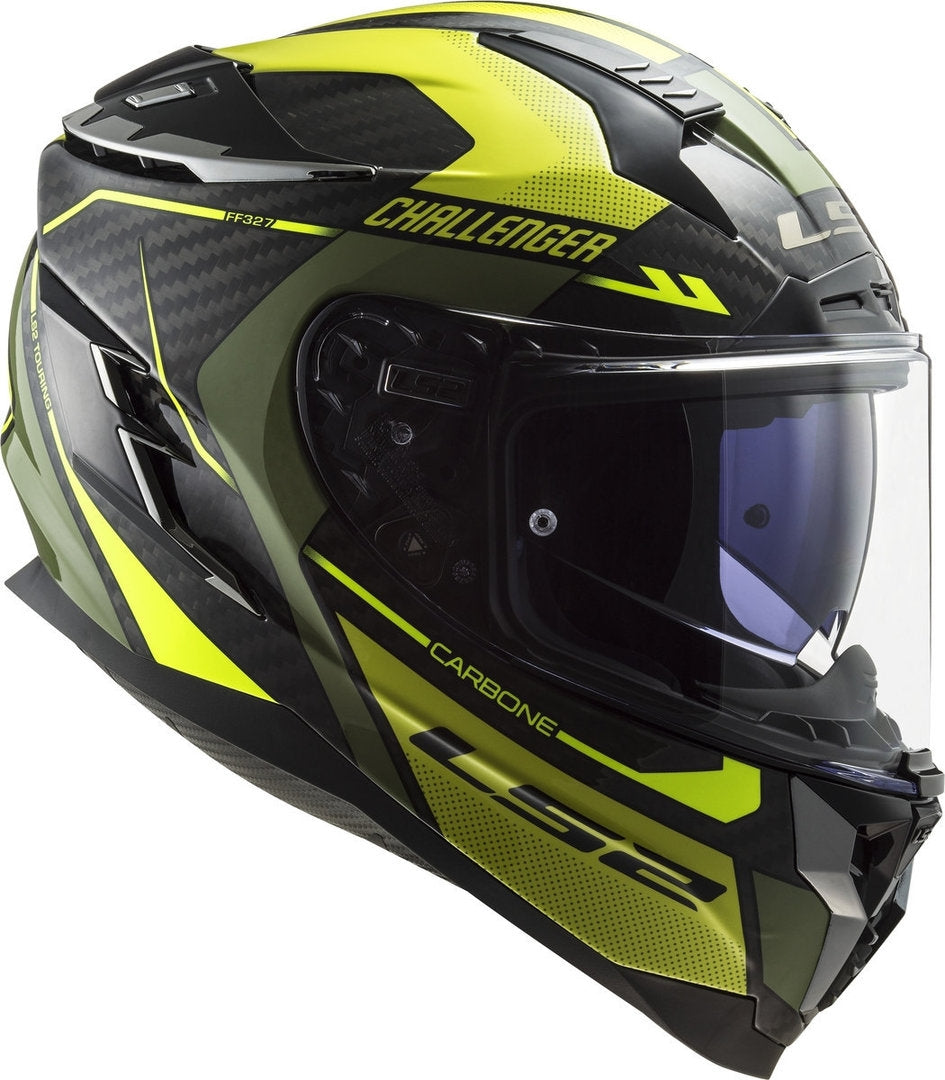 LS2 FF327 CHALLENGER CT2 THORN MILITARY GREEN - SECURTEX MOTOR S.L (t/a MaximoMoto)
