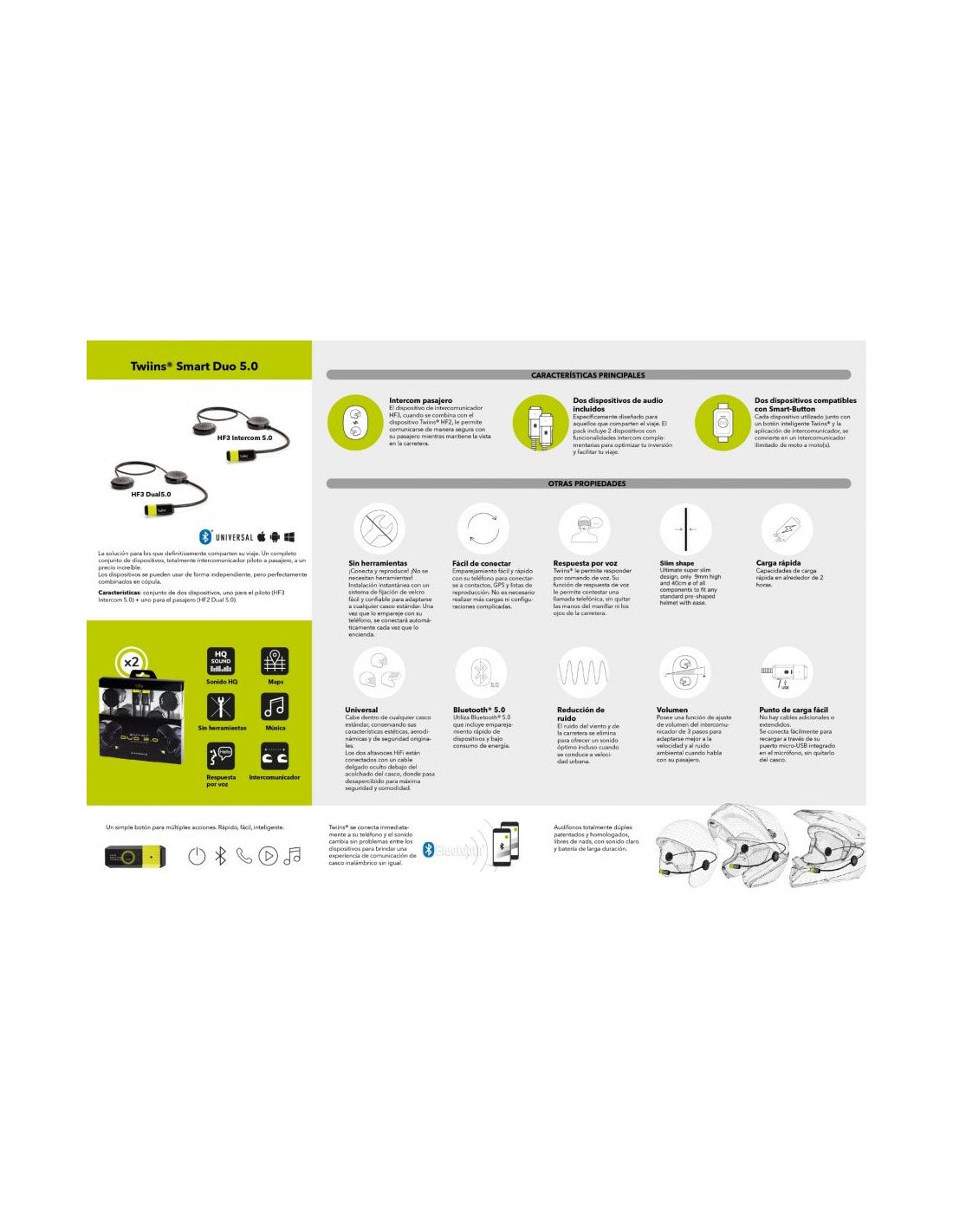 TWIINS INTERCOMUNICADOR  DUO 5.0