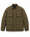 BLACK - Chaqueta Bowland Wax Cotton Olive Brown