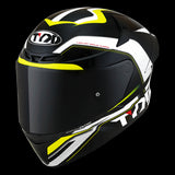 KYT-HELMET TT-COURSE GRAND PRIX PRETO/AMARELO