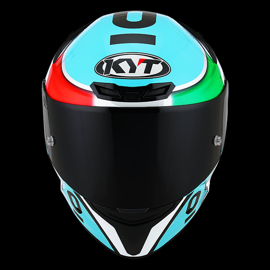 KYT-CASCO TT-COURSE REPLICA LEOPARD TRICOLORE