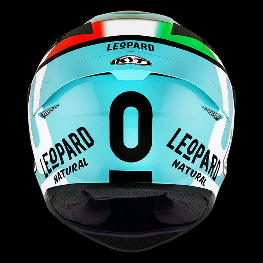 KYT-CASCO TT-COURSE REPLICA LEOPARD TRICOLORE