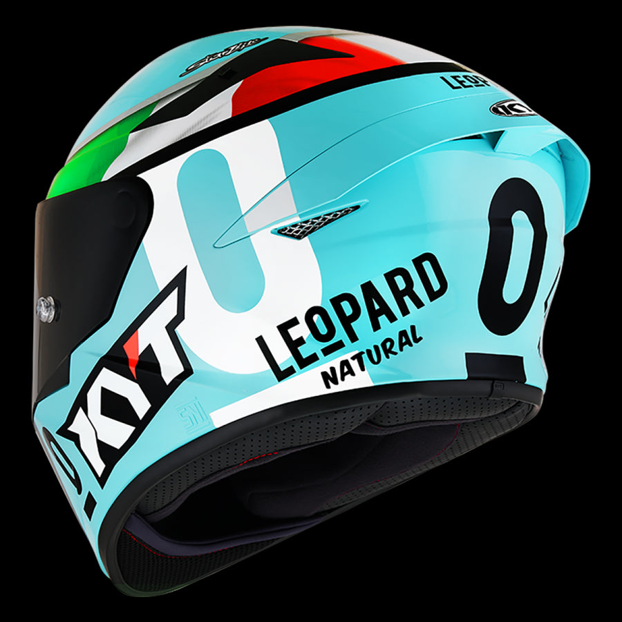 KYT-CASCO TT-COURSE REPLICA LEOPARD TRICOLORE