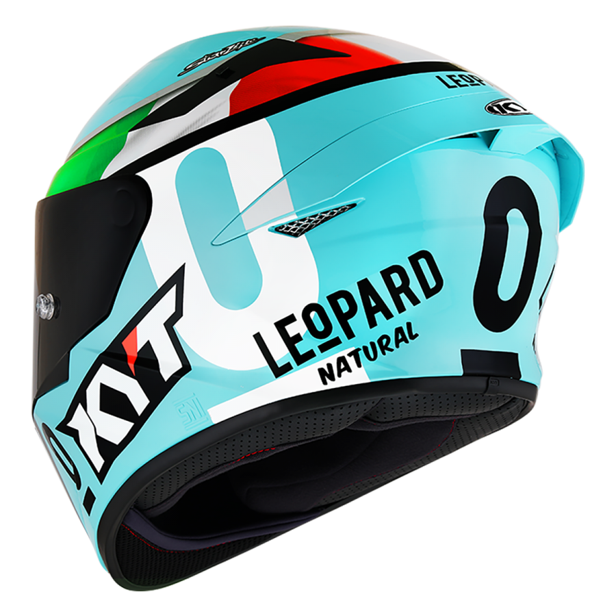 KYT-TT-COURSE REPLICA LEOPARD TRICOLORE HELM – SECURTEX MOTOR S.L (t/a MaximoMoto)