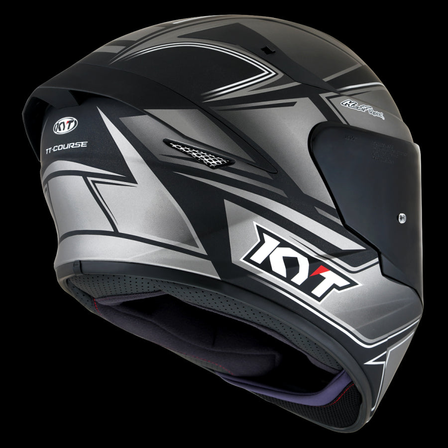 KYT-CASCO TT-COURSE TOURIST MATT COOL GREY