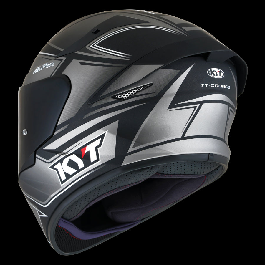 KYT-CASCO TT-COURSE TOURIST MATT COOL GREY