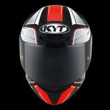 CAPACETE KYT-TT-COURSE TURIST RED FLUO