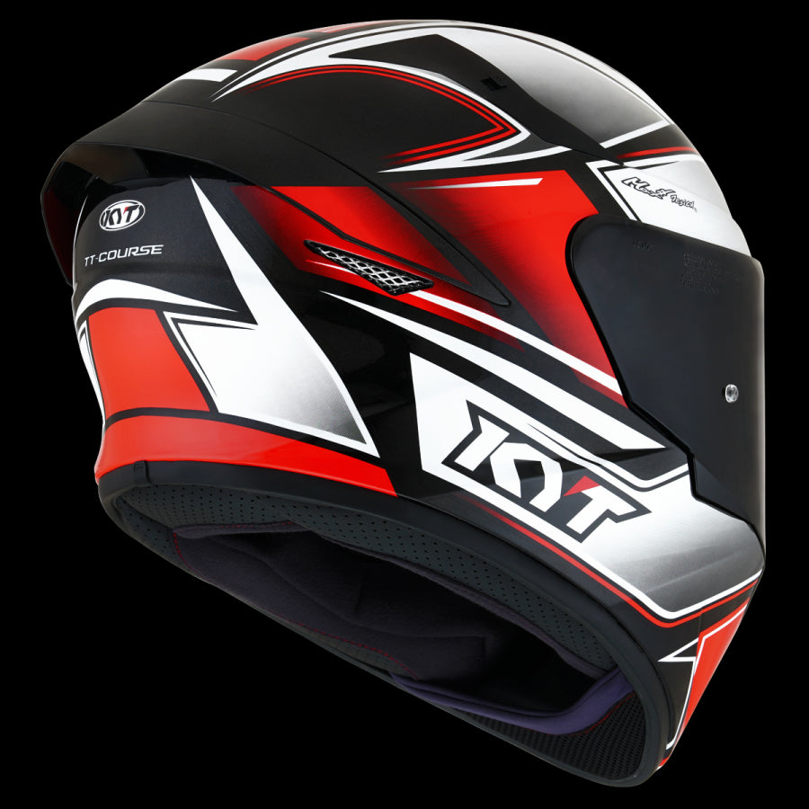 KYT-CASCO TT-COURSE TOURIST RED FLUO