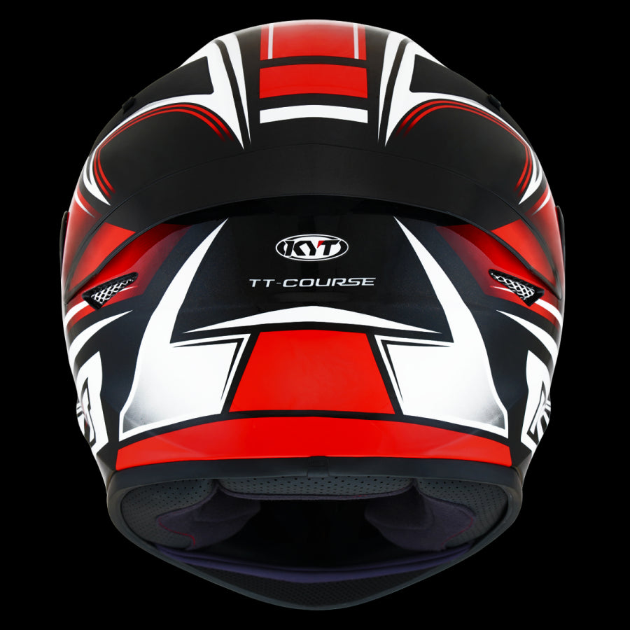 KYT-CASCO TT-COURSE TOURIST RED FLUO