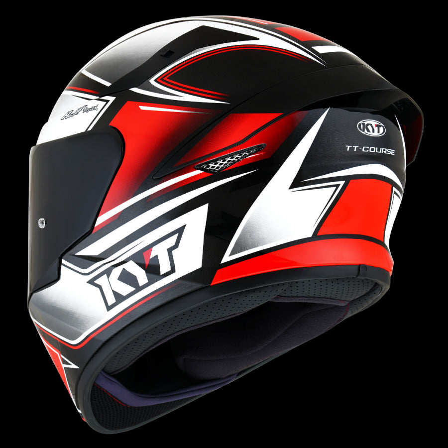 KYT-CASCO TT-COURSE TOURIST RED FLUO