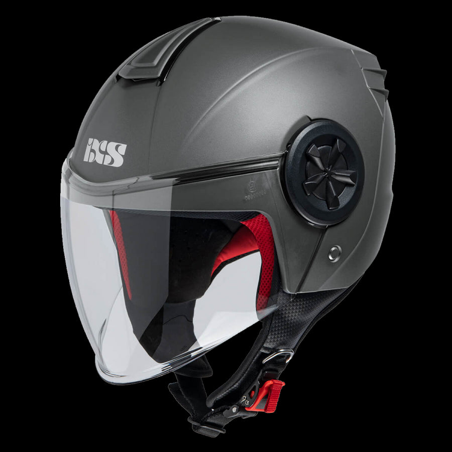 IXS-CASCO 851 1.0 JET MATT GREY