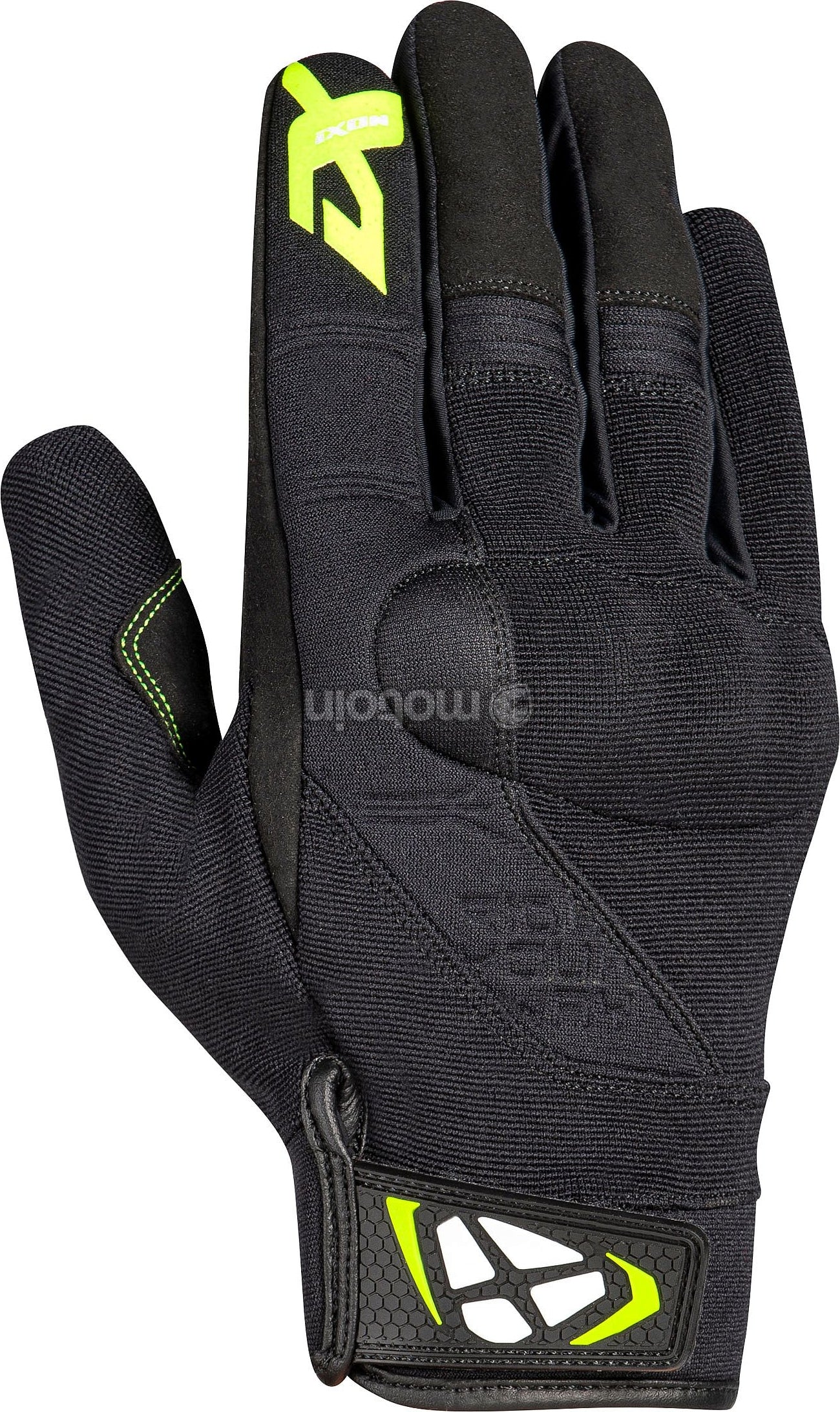 IXON-GUANTES RS DELTA MAN BLACK/BRIGHT YELLOW/WHITE