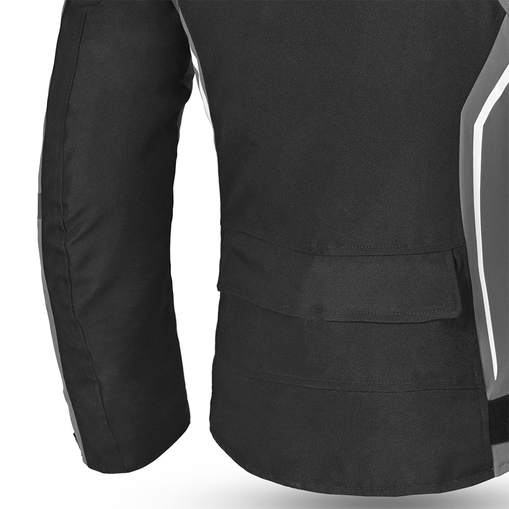 BELA CORDANIEL MUJER MOTO CHAQUETA NEGRO GRIS
