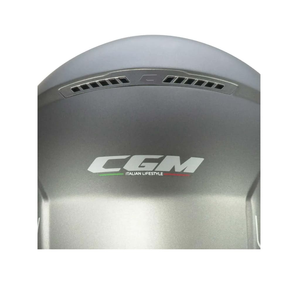 CGM 167A FLO MONO Abierto Scooter Casco Satén Antracita Largo