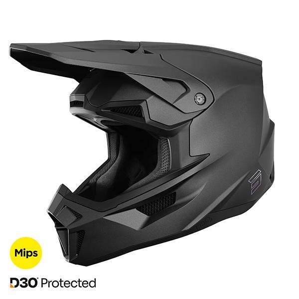 SHOT LITE CASCO DE MOTO NEGRO MATE
