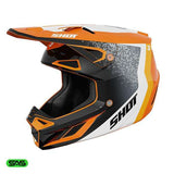 SHOT SPEED CASCO DE MOTO NARANJA BRILLANTE