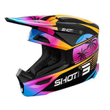 SHOT FURIOUS KID CASCO DE MOTO NARANJA BRILLANTE