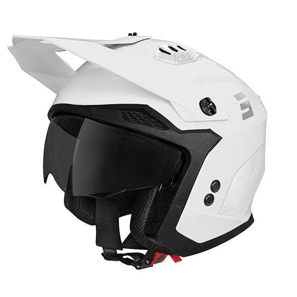 SHOT DROP CASCO DE MOTO BLANCO BRILLANTE