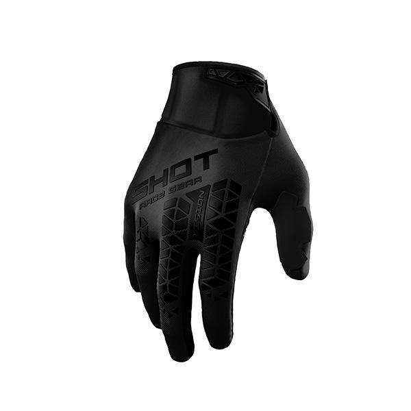 SHOT VISION GUANTES DE MOTO NEGRO