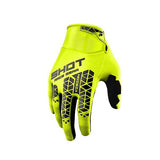 SHOT VISION GUANTES DE MOTO NEON AMARILLO