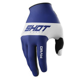 SHOT DRAW KID GUANTES DE MOTO AZUL