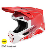 SHOT LITE GLORY CASCO DE MOTO ROJO PEARLA