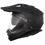 SHOT TREK MAX VISION TACTIC CASCO DE MOTO NEGRO MATE