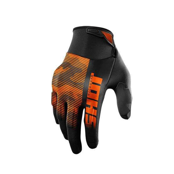SHOT DRIFT GUANTES DE MOTO NEON NARANJA