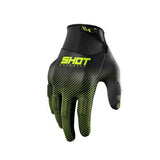 SHOT DRIFT GUANTES DE MOTO NEON AMARILLO