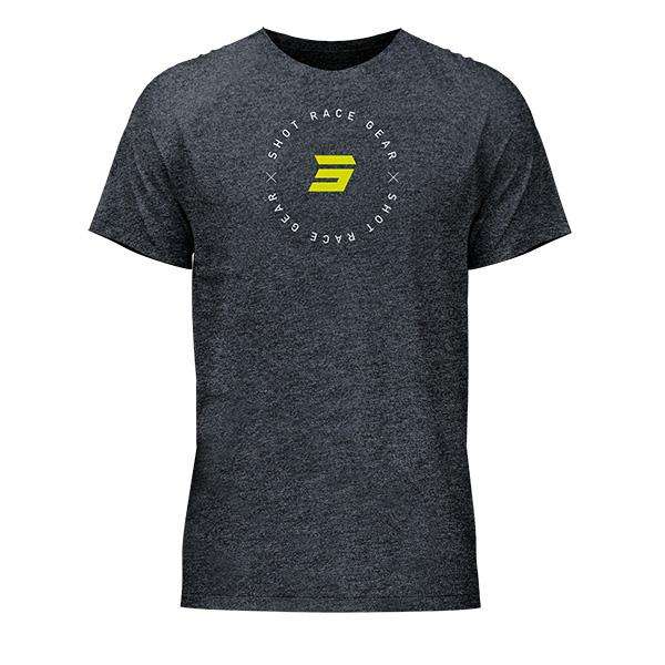 SHOT T-SHIRT CAMISETA DE MOTO GRIS