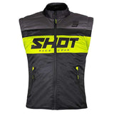 SHOT BODYWARMER BODYWARMER DE MOTO NEGRO NEON AMARILLO