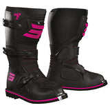 SHOT RACE 2 KID BOTAS DE MOTO BLANCO AZUL ROSA