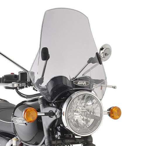 GIVI A660 Parabrisas Ahumado Universal Con Kit De Montaje - Accesorios