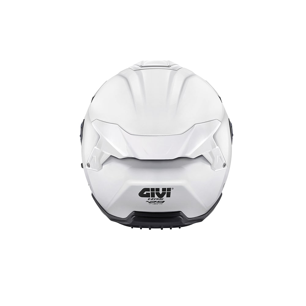 GIVI X29 Fiber Urbana Calle Para Moto Casco Jet Blanco Brillante Pieno