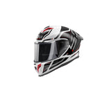 GIVI 50.3 QUASAR Casco Integral Para Moto Blanco Negro Rojo