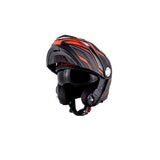 GIVI MOD X.33 CAÑÓN C PL.D CAPAS CASCO NEGRO-MT-NARANJA