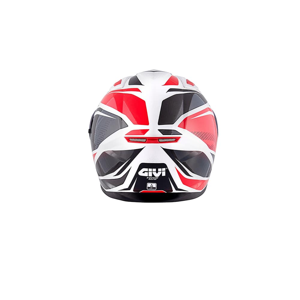 CASCO INTEGRAL GIVI 506/STUTTGART.D/SEGUIR BLANCO/ROJO