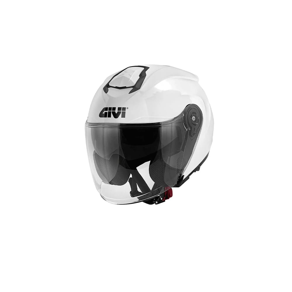 GIVI X.25 Sólido Motocicleta Casco Jet Blanco