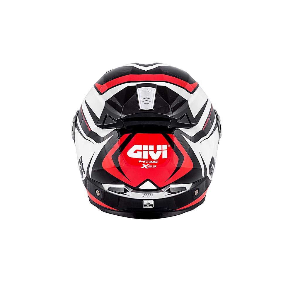 CASCO GIVI MOD X.23 SÍDNEY C PL D PUNTO NEGRO BLANCO