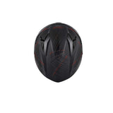 50.7 PHOBIA CASCO COMPLETA NEGRO-MT ROJO