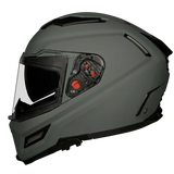 SMK NOVA CASCO DE MOTO SOLID GRIS CEMENTO (MA600)